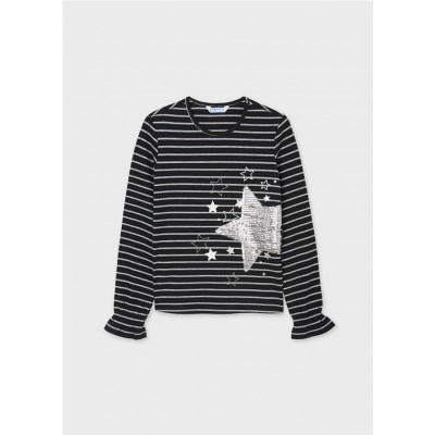 Camiseta m-l rayas lurex 2