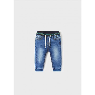 Pantalon jogger soft denim 2