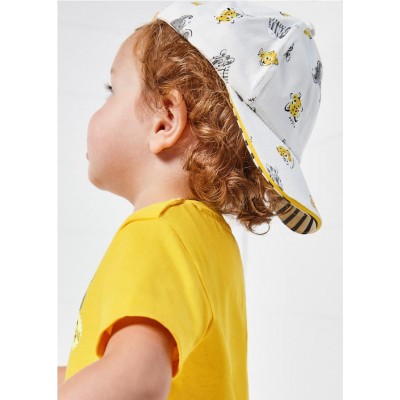 Visera estampada BLANCO ROTO
