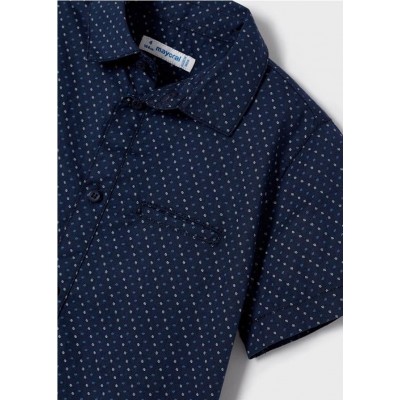 Camisa m-c micro estampado... 2