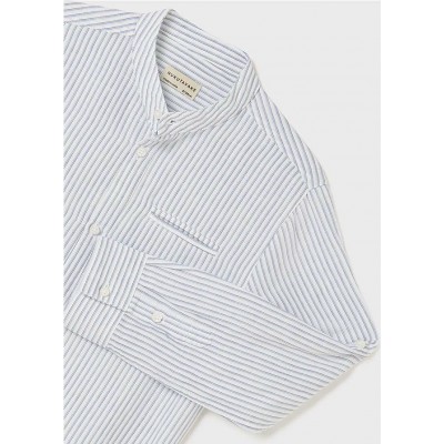 Camisa m-l cuello mao lino 2