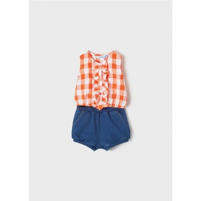 Conj. short vichy 2