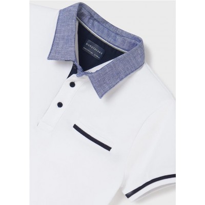 Polo m-c contrastes 2